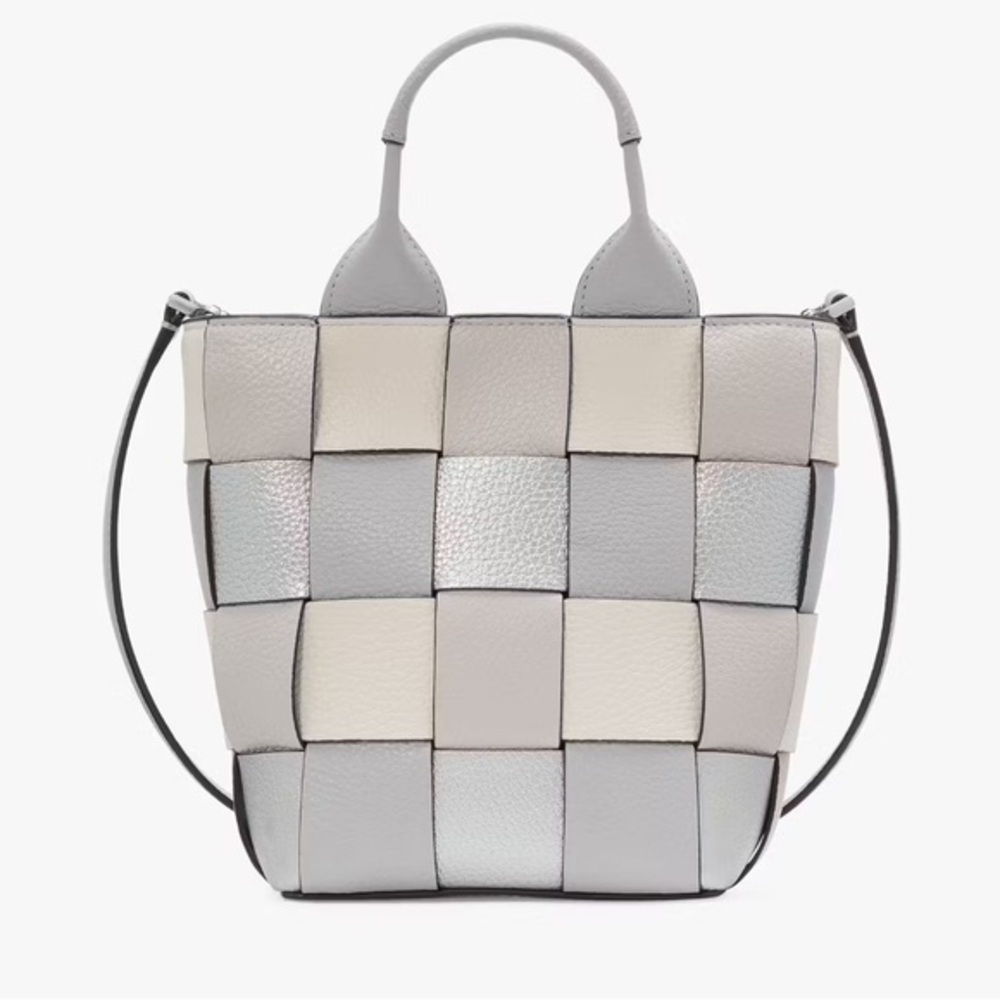 NWT KATE SPADE‎ NY Basket Metallic Mini Leather Tote - Picture 5 of 6